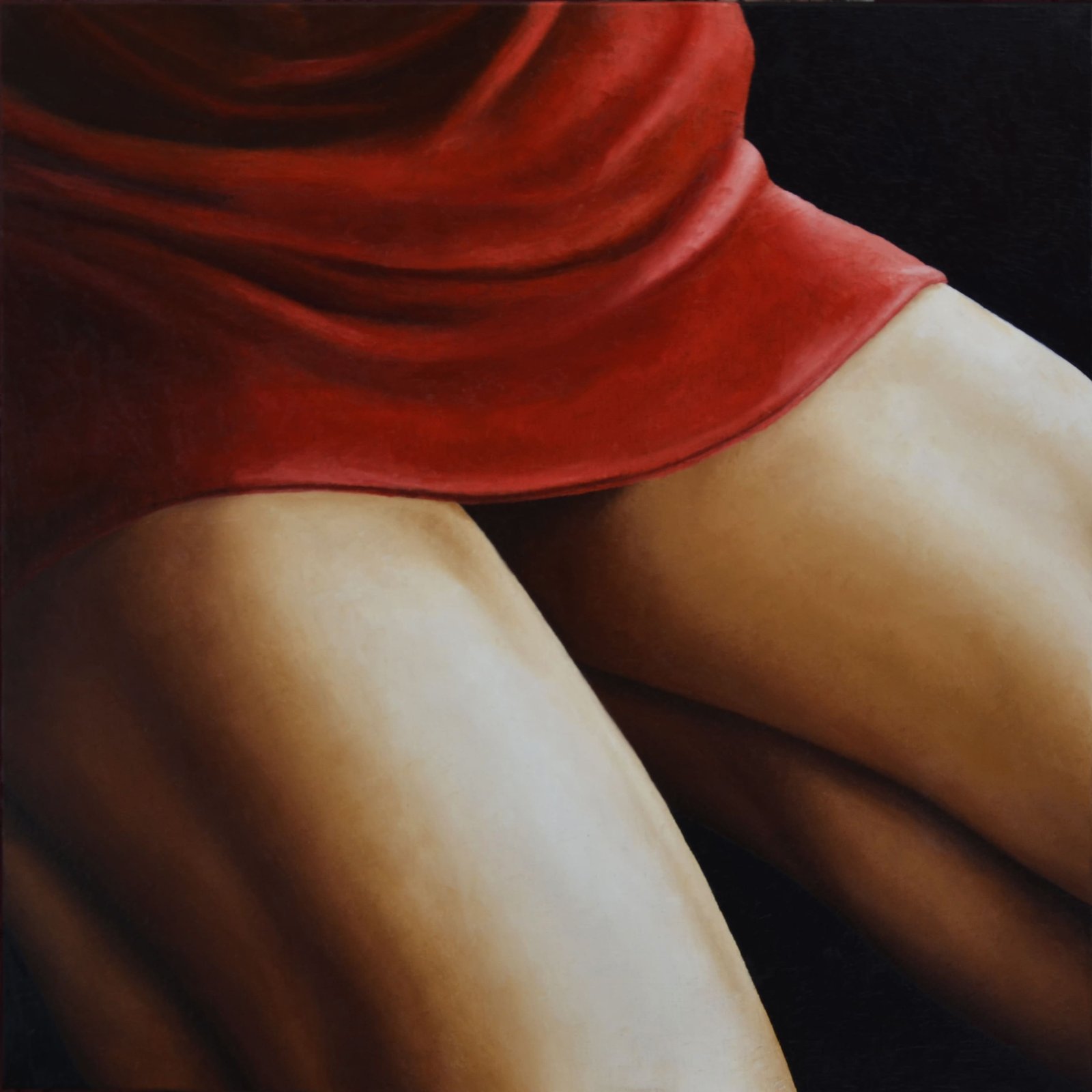 Rapsody Part 3, huile sur toile, par Annick Bouvattier